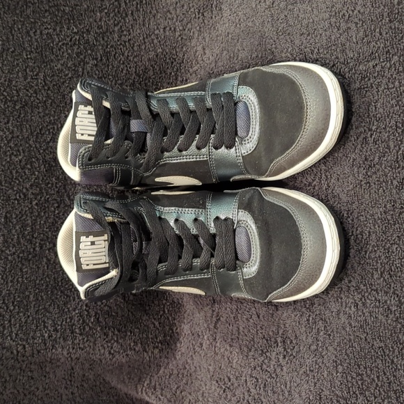 Nike Force Sky High Top Hidden Wedge Sneakers - Picture 5 of 10